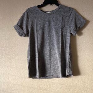 Gray Short Sleeve Kids Tee